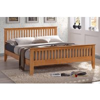 Time Living Turin Honey Oak Bed Frame, King Size