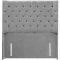 ASC Alexis Grand Lux 3ft Single Fabric Floor Standing Headboard