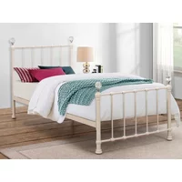 Birlea Jessica 3ft Single Cream Metal Bed Frame