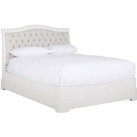 Macon Wooden Double Bed In White