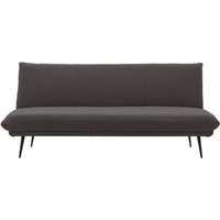 Duncan Fabric 3 Seater Sofa Bed In Dark Grey