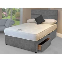 Deluxe Memory Flex Medium 4ft6 Double Divan Bed