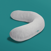 Body Support Pillow - Heathered Grey