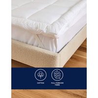 M&S Ultimate Comfort 6cm Mattress Topper - 5FT - White, White