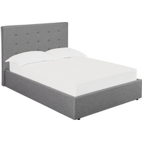 LPD Furniture Lucca Grey King Size Fabric Bed