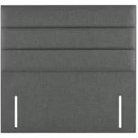 Shire 3 Panel Horizontal 3ft6 Large Single Fabric Floor Standing Headboard