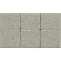 Shire Big Cobbled 4ft6 Double Fabric Strutted Headboard