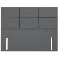 Shire Big Cobbled 5ft King Size Fabric Floor Standing Headboard