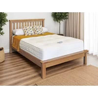 ASC Austin 5ft King Size Oak Wooden Bed Frame