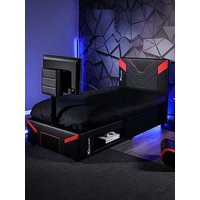 X Rocker Xrocker Cerberus Twist Tv Bed Single, Black