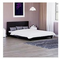 Vida Designs Hurley Faux Leather Bed