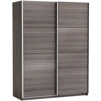 Rossett Wooden Wardrobe Large In Vulcano Oak And Linen