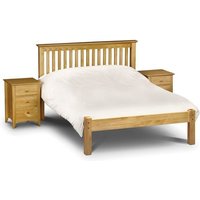 Ballari Wooden King Size Low Foot Bed In Low Sheen Lacquer