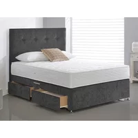 Willow and Eve Bed Co. Limoges Memory 5ft King Size Divan Bed