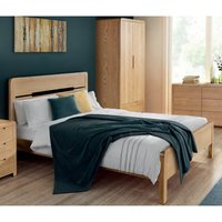 Camber Wooden Double Bed In Oak