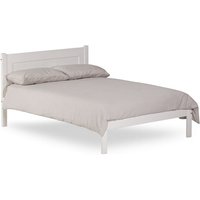 Colman Wooden Double Bed In White