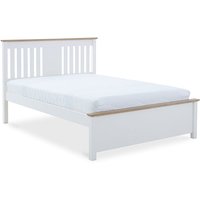 Chester Wooden Double Bed In White