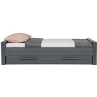 Woood Dennis Solid Pine Kids Single Bed with Optional Trundle Drawer -