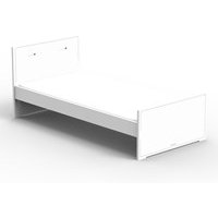Mathy by Bols Single Bed in Madaket Design with Optional Trundle Drawer -