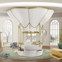 Fantasy Hot Air Balloon Kids Bed with Storage