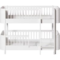 Oliver Furniture Wood Mini+ Kids Low Bunk Bed -