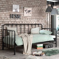 Vipack Bronxx Metal Kids Day Bed