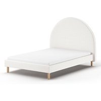 Vipack Moon Bouclé Double Bed -