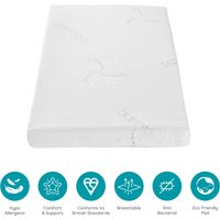 Tutti Bambini Natural Coir Fibre Cot Mattress White