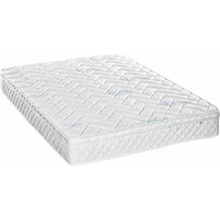 HOMCOM Double Pocket Sprung Mattress In A Box With Breathable Foam And Individually Wrapped Spring, 190Cmx137Cmx22.5Cm, White