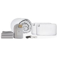 The Cloud Duvet Bundle - UK Super King,Quiet Grey