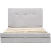 Marbrook King Size Bed - Taupe