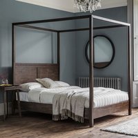 Vistra Super King Bed - Brown