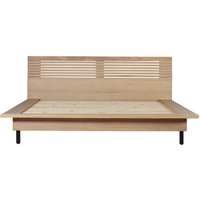 Gallery Interiors Okayama Bed in Natural / King