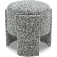 Liang & Eimil Ed Ottoman in Cordoba Speckle Grey