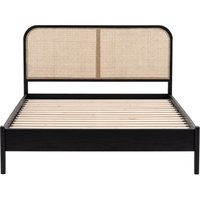 Gallery Interiors Sawyer Bed in Black & Natural King