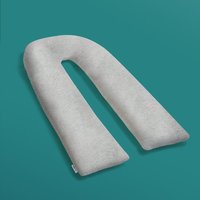 U-Shaped Pregnancy Pillow - Heathered Grey