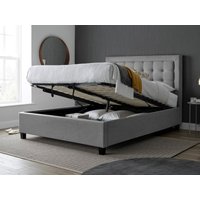 Bedmaster Brandon Ottoman King Size Grey Ottoman Bed