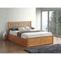 Bedmaster Malmo Ottoman King Size Oak Ottoman Bed