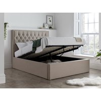 Bedmaster Wilson Ottoman King Size Oatmeal Ottoman Bed