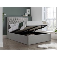 Bedmaster Wilson Ottoman King Size Grey Ottoman Bed