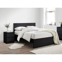 Birlea Oslo Double Black Bed