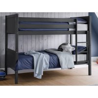 Julian Bowen Bella Bunk Bed Single Anthracite Bunk Bed