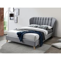 Birlea Elm King Size Elm Grey Fabric Bed