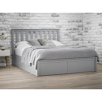 LPD Furniture Oxford Grey Ottoman King Size Ottoman Bed