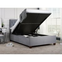 Birlea Cologne Ottoman Bed King Size Grey Ottoman Bed