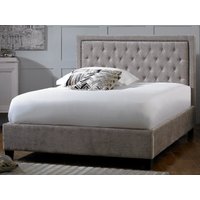 Limelight Rhea Mink Super King Fabric Bed