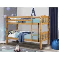 Julian Bowen Chunky Bunk Bed Single Natural Bunk Bed