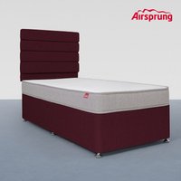 Airsprung Single Kids Wellness Mattress With Plum Divan
