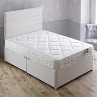 Apollo Marathon Damask Comfort Coil Sprung Divan Bed Set