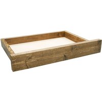 Under Bed Storage Boxes - Walnut Three Quarter Size  - Funky Chunky Furniture